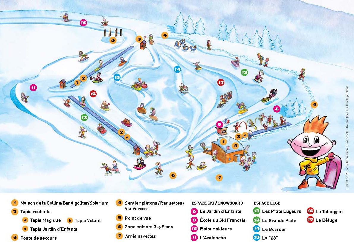 Activités ski & glisse pour les enfants de 3 à 5 ans