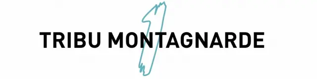Logo de Tribu Montagnarde avec une montagne stylisée en vert