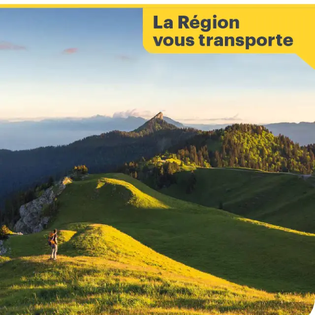 Route sinueuse traversant une vallée montagneuse avec des champs et des forêts