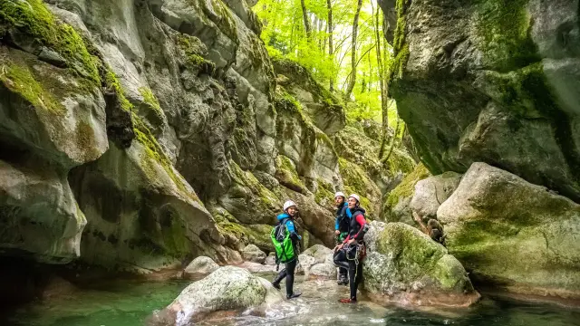 Canyoning Alexandre Gelin 00a1125